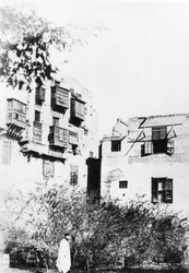 Gustave Flaubert (1821-80) in Kairo, 9. Januar 1850